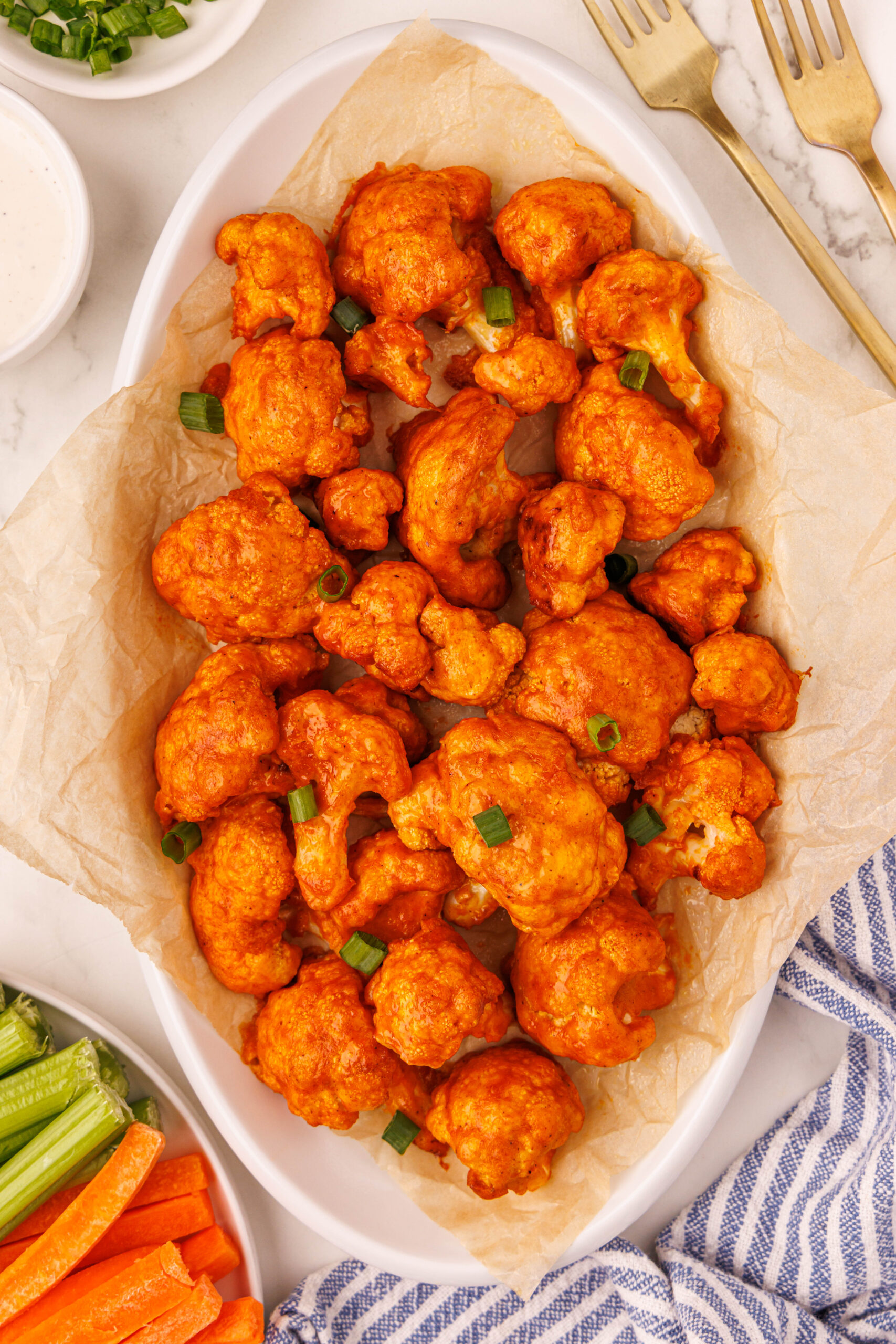 Healthy & Crispy: The Ultimate Baked Buffalo Cauliflower Wings